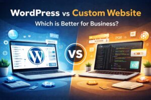 WordPress vs Custom Website: Which is Better for Business?